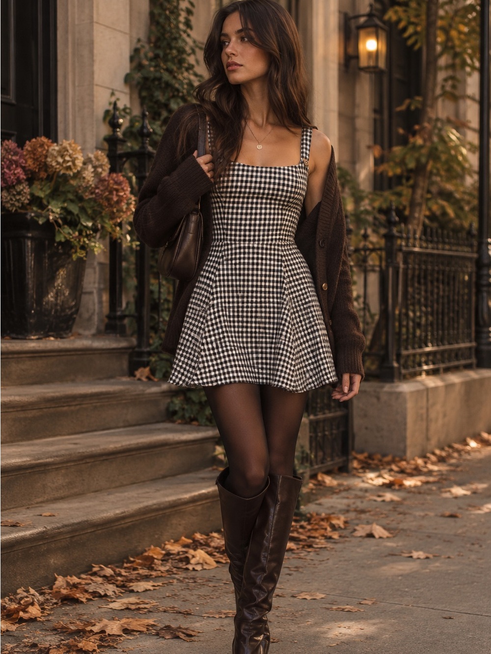 Reformation Tai Gingham Minidress, Size 10, Great Condition